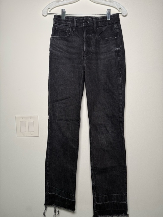 Good American Denim - Good American Black Good Icon Straight Jeans